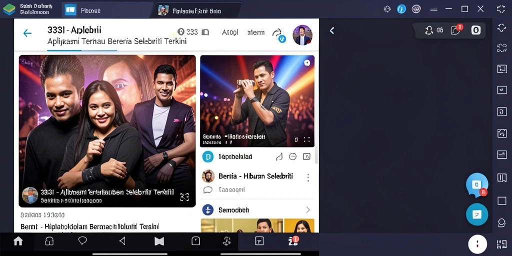 Tampilan antarmuka aplikasi 333I yang menarik dan informatif.