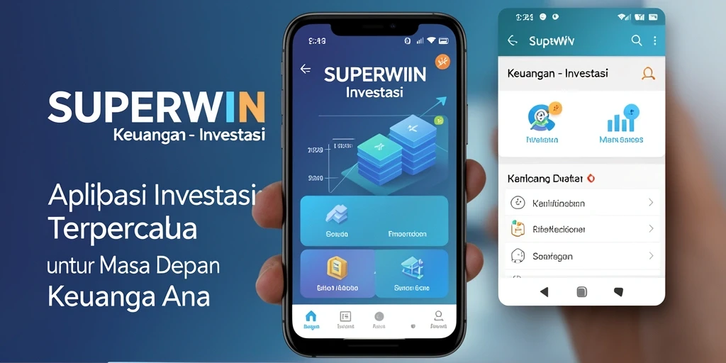 Tampilan antarmuka SUPERWIN yang sederhana dan mudah digunakan.