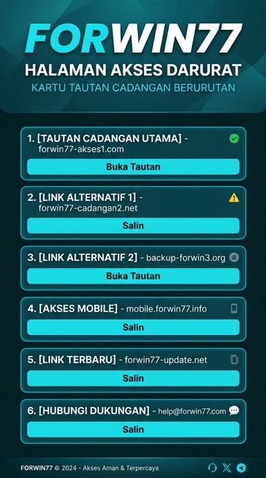 Halaman Link Alternatif forwin77 untuk Pengguna Android