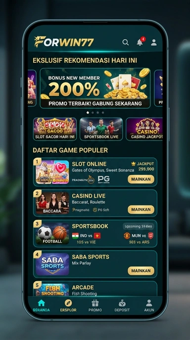 Forwin77 - Halaman Indeks Aplikasi Populer dan Kanal Uji