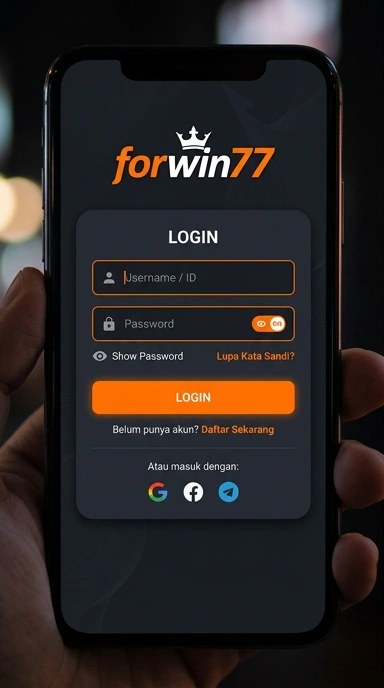 Panduan Masuk Akun forwin77 untuk Pengguna Android