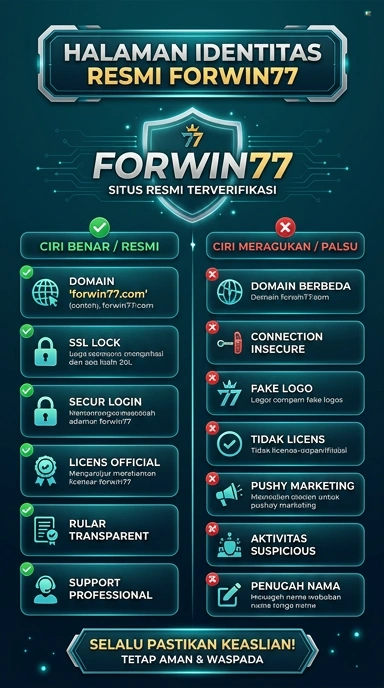 Halaman Resmi forwin77 untuk Pengguna Android